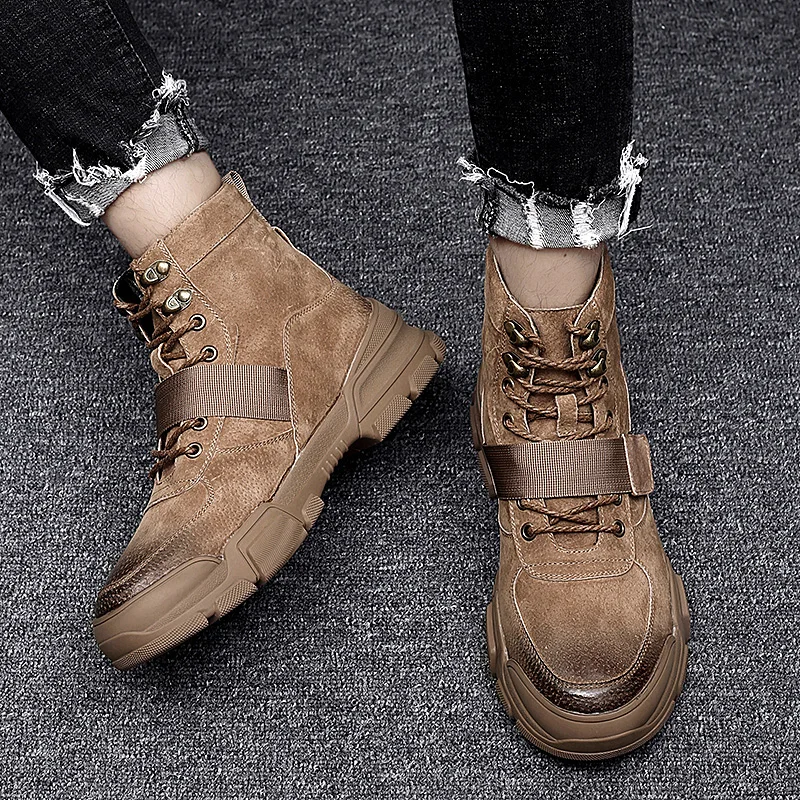 Mens Casual Boots Casual Shoes Men Leather Man Fashion Boots Outdoor Footwear For Sneaker Shoe Men's Sneakers Flat
Mens Casual Boots Casual Shoes Men Leather Man Fashion Boots Outdoor Footwear For Sneaker Shoe Men's Sneakers Flat