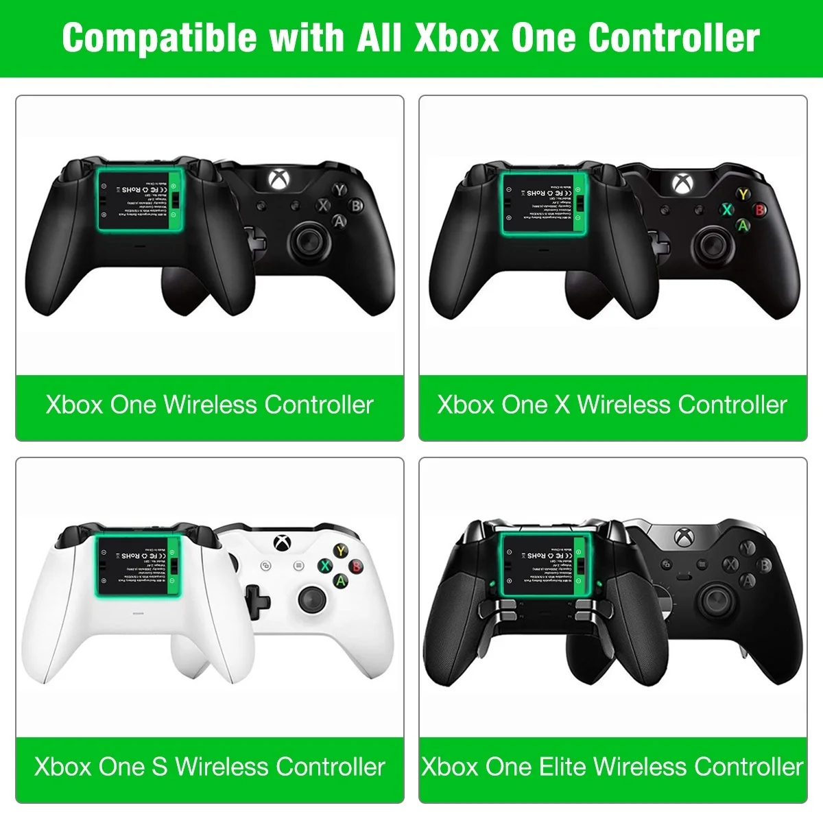 Аккумуляторная батарея для Xbox 2x2600 мАч серии X/S/Xbox One S/X, Аккумулятор для контроллера Xbox One + зарядное устройство USB
Аккумуляторная батарея для Xbox 2x2600 мАч серии X/S/Xbox One S/X, Аккумулятор для контроллера Xbox One + зарядное устройство USB