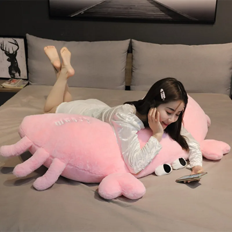 80-120CM Big Soft Crab Plush Pillow Cushion Stuffed Lovely Animal plush Toys for Children Girls Home Bed Decor Birthday Gifts
80-120CM Big Soft Crab Plush Pillow Cushion Stuffed Lovely Animal plush Toys for Children Girls Home Bed Decor Birthday Gifts