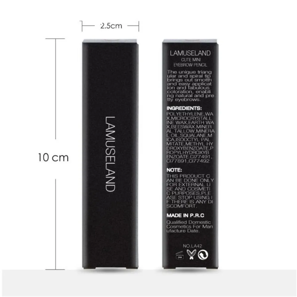 New 4-Color Double-Headed Eyebrow Pencil Natural Waterproof Rotating Automatic Triangle Eyebrow Pencil with Brush Beauty Tools
New 4-Color Double-Headed Eyebrow Pencil Natural Waterproof Rotating Automatic Triangle Eyebrow Pencil with Brush Beauty Tools