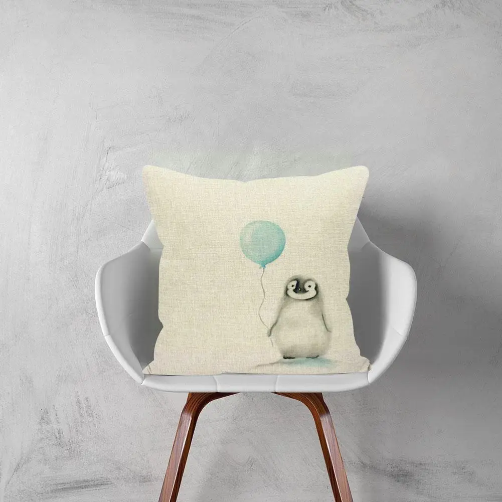 Hot 45*45cm Selling Classic Penguin Pillowcase Balloon Heart Sofa Bedroom Office Decoration Cushion Cover Family Wedding Decor 
Hot 45*45cm Selling Classic Penguin Pillowcase Balloon Heart Sofa Bedroom Office Decoration Cushion Cover Family Wedding Decor