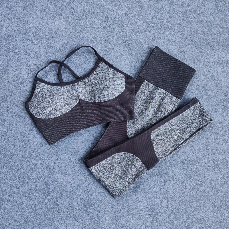 Fitness Women Seamless Yoga Set Gym 2 Piece Bras+ Leggings Tights Push Up Pants Padded Workout Running Suits Sportswear
Fitness Women Seamless Yoga Set Gym 2 Piece Bras+ Leggings Tights Push Up Pants Padded Workout Running Suits Sportswear