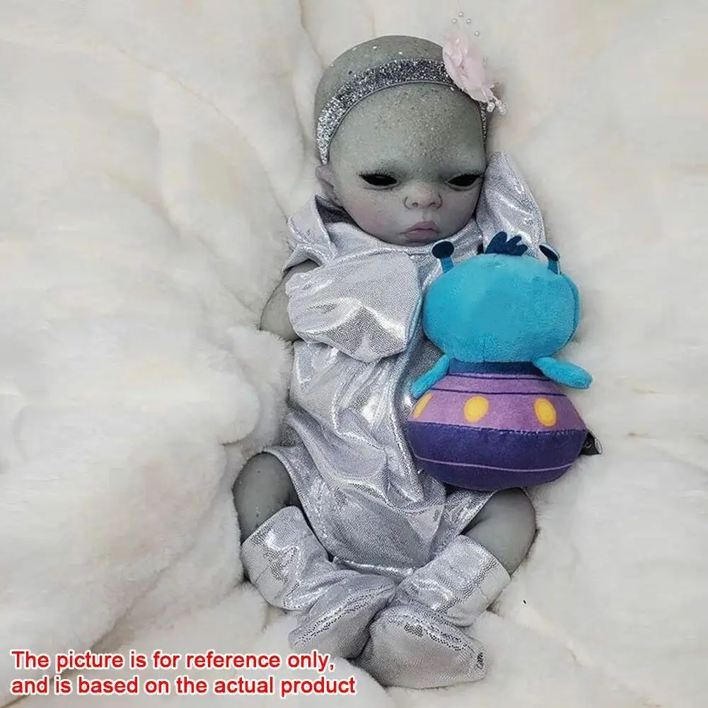 15-дюймовый комплект BabyReborn кукол Imani Alien виниловый мягкий на ощупь натуральный Неокрашенный чистый милый малыш Handmad
15-дюймовый комплект BabyReborn кукол Imani Alien виниловый мягкий на ощупь натуральный Неокрашенный чистый милый малыш Handmad