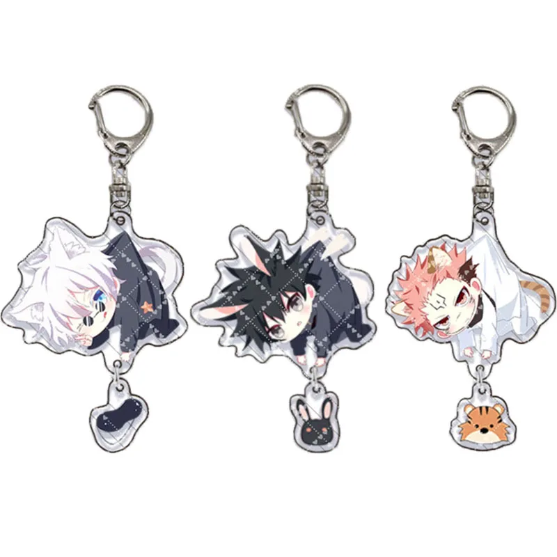 NEW Anime Jujutsu Kaisen Yuji Itadori Cosplay Acrylic Keychain Cartoon Keyrings Fans Jewelry
NEW Anime Jujutsu Kaisen Yuji Itadori Cosplay Acrylic Keychain Cartoon Keyrings Fans Jewelry