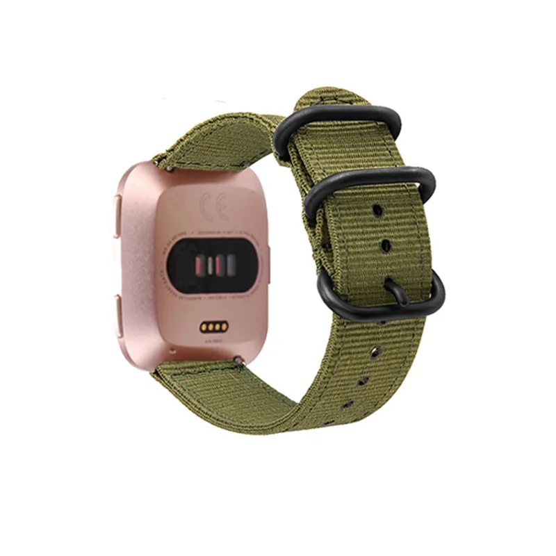 nlyon strap for Fitbit Versa 2 Lite Soft Nylon Replacement Wristband band Edition smart watch Accessories | Наручные часы
