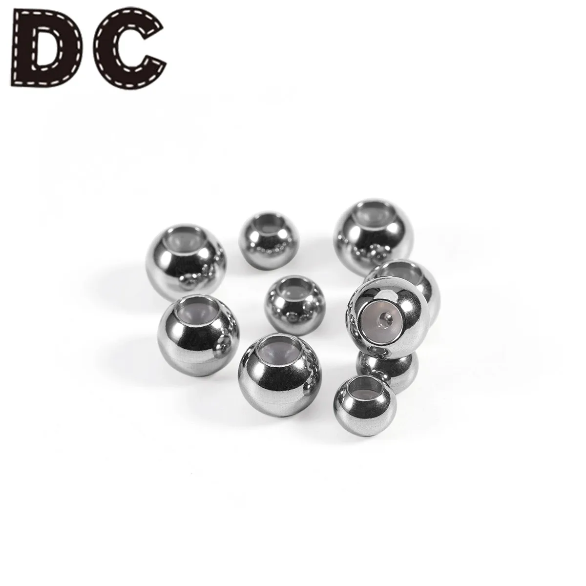 10pcs/lot Stainless Steel Silicone bead anti-slip ring For DIY Leather Rope Bracelet Slip Ring Jewelry Making 6/8/9mm
10pcs/lot Stainless Steel Silicone bead anti-slip ring For DIY Leather Rope Bracelet Slip Ring Jewelry Making 6/8/9mm