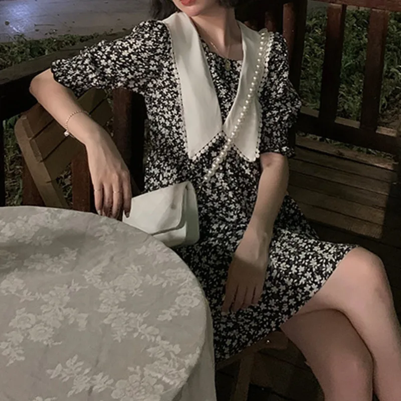 Summer Clothes For Women Fashion Printed Chiffon Dresses Vintage Elegant Short Sleeve Mini Dress 2021 Vestidos De Mujer Casual
Summer Clothes For Women Fashion Printed Chiffon Dresses Vintage Elegant Short Sleeve Mini Dress 2021 Vestidos De Mujer Casual