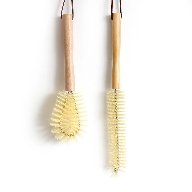 Wooden Handle Bottle Cup Brush Glass Bottle Cleaning Brush Kitchen Accessories Drink Mug Wine Cup Scrubber Cleaning Brush Gadget
Wooden Handle Bottle Cup Brush Glass Bottle Cleaning Brush Kitchen Accessories Drink Mug Wine Cup Scrubber Cleaning Brush Gadget
