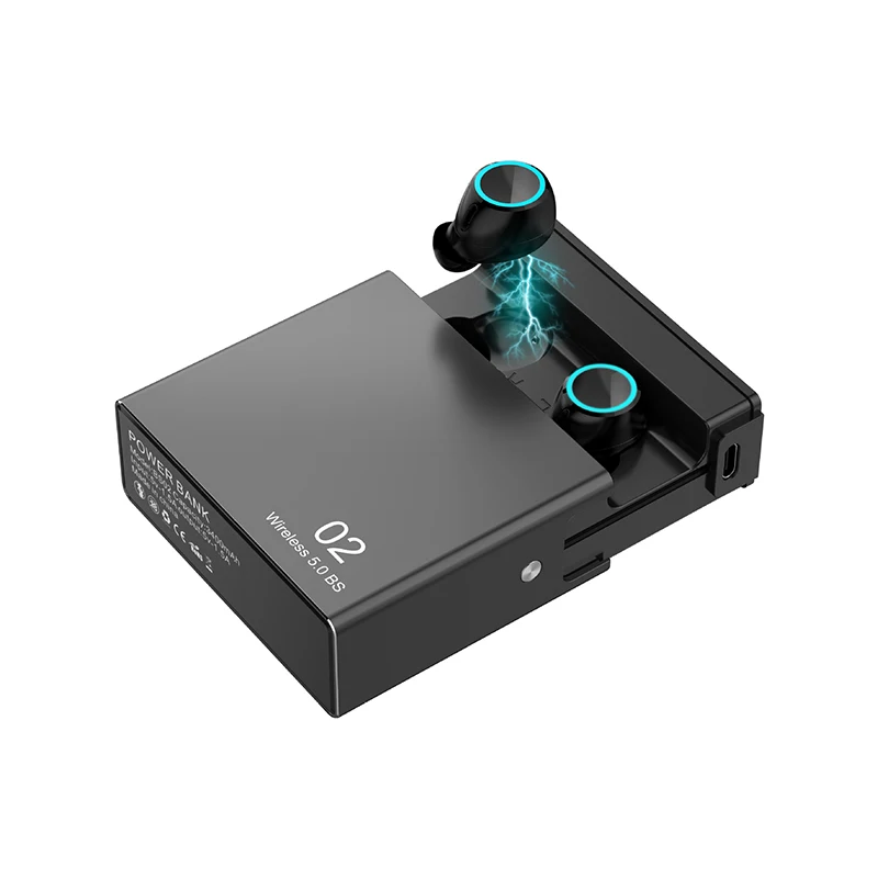 Multifunctional Touch Waterproof 3400mA Large Capacity Mobile Power Wireless Tws Bluetooth Headset 5.0 Wireless Headset
Multifunctional Touch Waterproof 3400mA Large Capacity Mobile Power Wireless Tws Bluetooth Headset 5.0 Wireless Headset