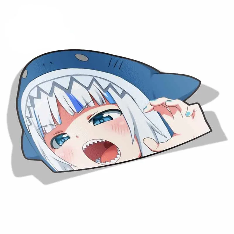 Design Sticker for Gawr Gura Hololive Peeker Peek Anime Vinyl Stickers JDM Window Trunk Bumper Car Accessories KK13*8cm
Design Sticker for Gawr Gura Hololive Peeker Peek Anime Vinyl Stickers JDM Window Trunk Bumper Car Accessories KK13*8cm