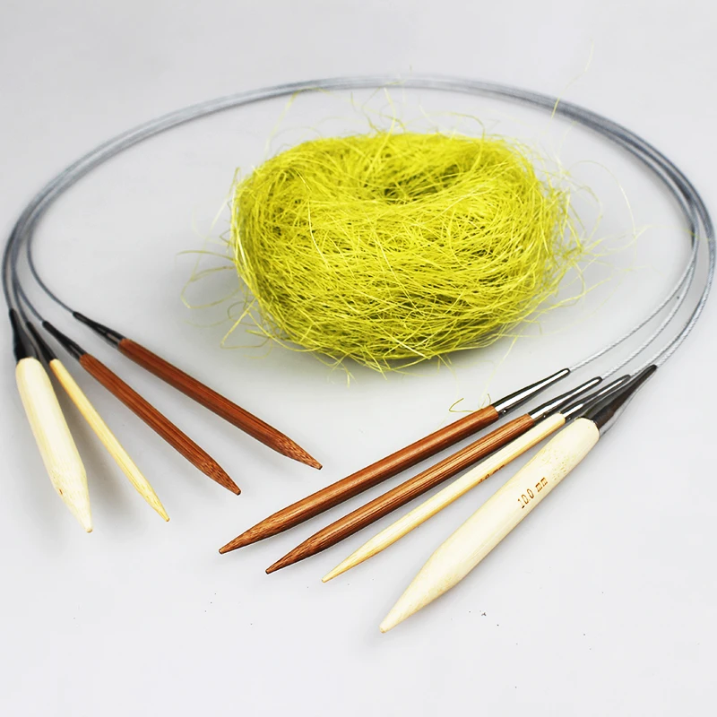 Bamboo circular needle stainless steel wire connection knitting bar needle tool wool knitting hook knitting sweater needle
Bamboo circular needle stainless steel wire connection knitting bar needle tool wool knitting hook knitting sweater needle