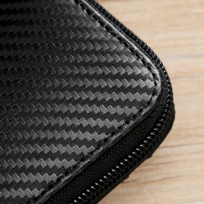 RFID Vintage Carbon Fiber Leather Organizer Business Credit Card Holder Travel Card Bag Small Wallets
RFID Vintage Carbon Fiber Leather Organizer Business Credit Card Holder Travel Card Bag Small Wallets
