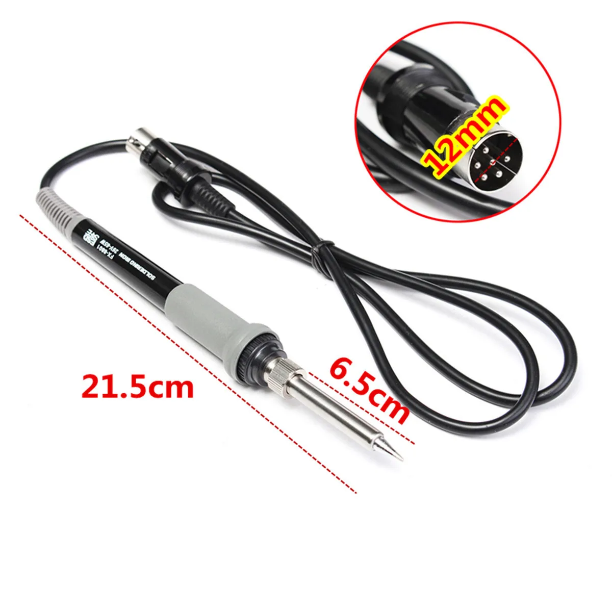 65W 6Pin Soldering Iron Electric Solder Iron for FX-888/FX-888D Rework Station Mini Handle Heat Pencil Welding Repair Tool 
65W 6Pin Soldering Iron Electric Solder Iron for FX-888/FX-888D Rework Station Mini Handle Heat Pencil Welding Repair Tool