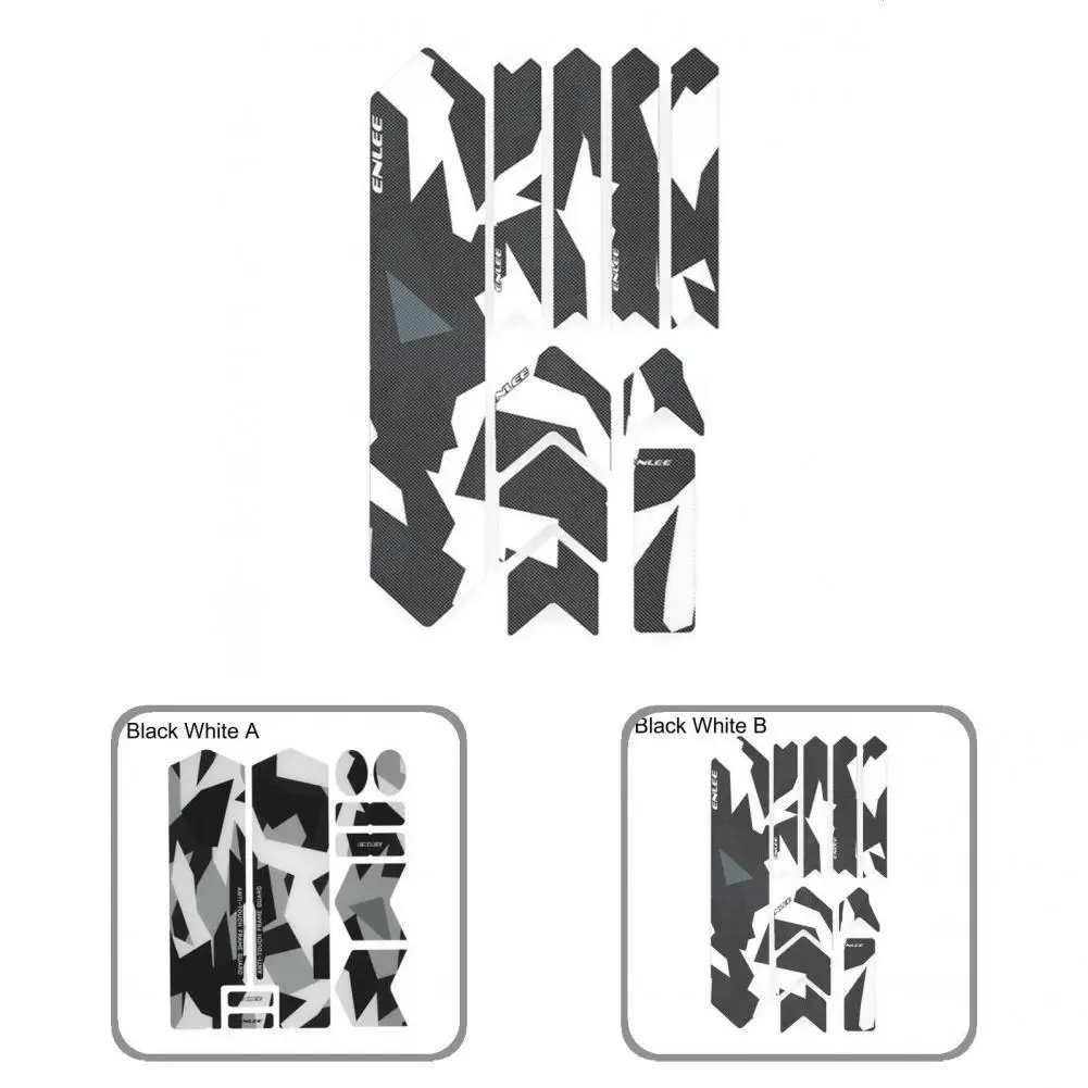1 Set Practical Bike Frame Fork Stem Protective Decal Bicycle Sticker Fine Printing Scratch Resistant
1 Set Practical Bike Frame Fork Stem Protective Decal Bicycle Sticker Fine Printing Scratch Resistant