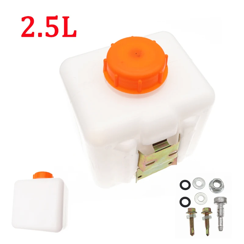 2.5L Plastic Parking Heater Fuel Tank with Oil Nozzle Adapter + Metal Panel + Screws For Webasto Eberspacher Car Heater Parts
2.5L Plastic Parking Heater Fuel Tank with Oil Nozzle Adapter + Metal Panel + Screws For Webasto Eberspacher Car Heater Parts