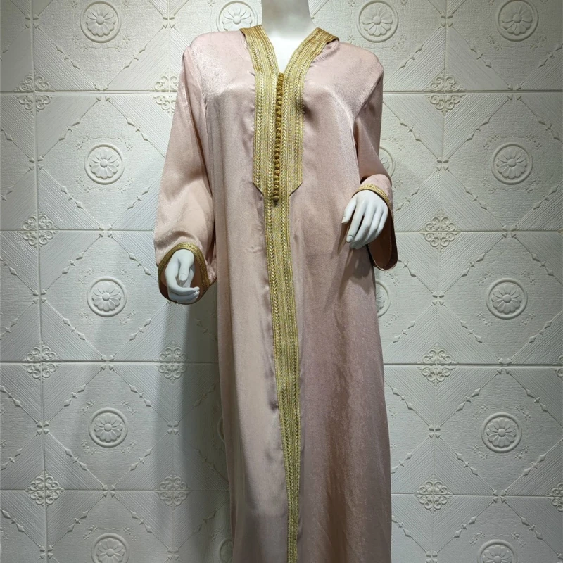 Arabic Muslim Abaya Dress for Women Fall 2020 Champagne Moroccan Kaftan Hooded Robe Turkish Islamic
Arabic Muslim Abaya Dress for Women Fall 2020 Champagne Moroccan Kaftan Hooded Robe Turkish Islamic