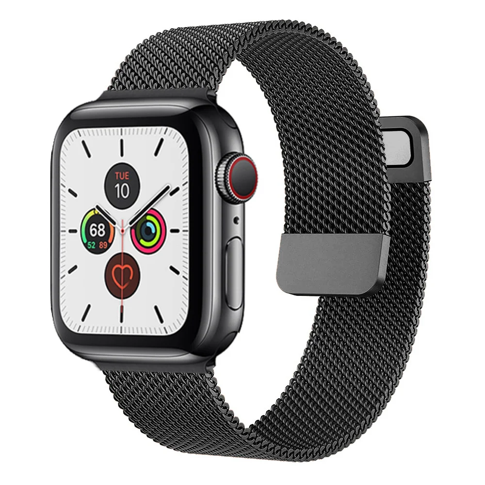 Magnetic Loop For Apple watch band 44mm 40mm iWatch Band 38mm 42mm Stainless steel bracelet Apple watch seri es 5 4 3 se 6 strap
Magnetic Loop For Apple watch band 44mm 40mm iWatch Band 38mm 42mm Stainless steel bracelet Apple watch seri es 5 4 3 se 6 strap