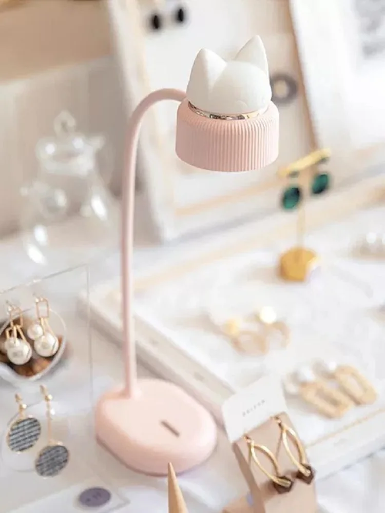 Cat Desk Lamp Eye Protector LED Charging Comfort To Blue Lights Small Night Light Student Dormitory Bedroom Bed Reading
Cat Desk Lamp Eye Protector LED Charging Comfort To Blue Lights Small Night Light Student Dormitory Bedroom Bed Reading