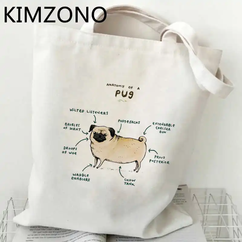 Pug shopping bag bolso jute bag bolsa bolsas de tela reusable cotton bag reusable bolsa compra sacola cloth cabas
Pug shopping bag bolso jute bag bolsa bolsas de tela reusable cotton bag reusable bolsa compra sacola cloth cabas
