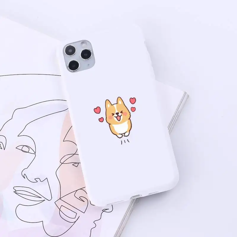 Cute cartoon animal corgi dog Phone Case Candy Color for iPhone 6 7 8 11 12 s mini pro X XS XR MAX Plus
Cute cartoon animal corgi dog Phone Case Candy Color for iPhone 6 7 8 11 12 s mini pro X XS XR MAX Plus
