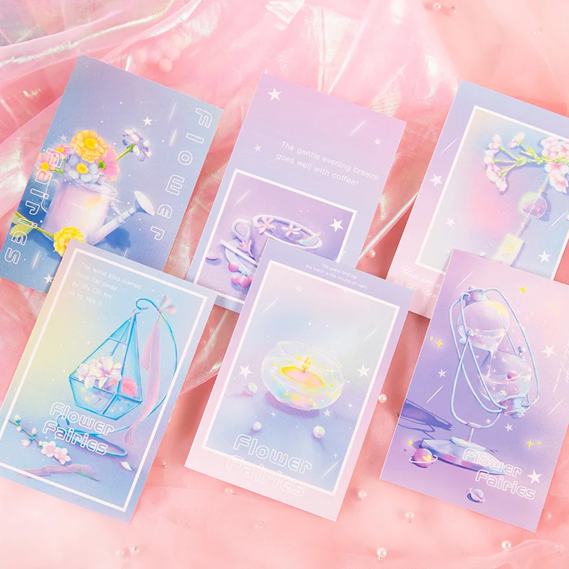 "Flower Fairies" 30pcs Beautiful Cute Mixed Postcards Set Lot School Student Paper Bookmarks Greeting Cards
"Flower Fairies" 30pcs Beautiful Cute Mixed Postcards Set Lot School Student Paper Bookmarks Greeting Cards