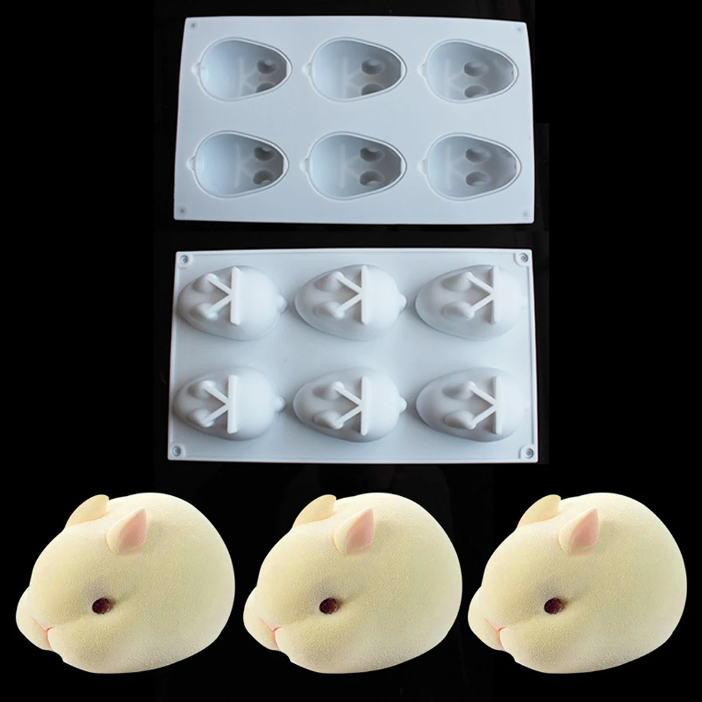 3D Easter Bunny Silicone Molds Rabbit Fondant Mold Mousse Cake Mold French Dessert Baking Pastry Chocolate Pan DIY Decorating
3D Easter Bunny Silicone Molds Rabbit Fondant Mold Mousse Cake Mold French Dessert Baking Pastry Chocolate Pan DIY Decorating