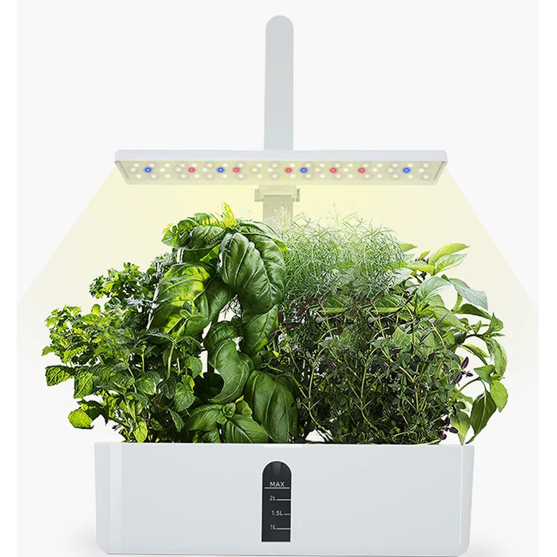 Hydroponics Growing System Indoor Smart Automatic Timer Garden Planter Nursery Pots Height Adjustable 9Pods Indoor Herb Garden 
Hydroponics Growing System Indoor Smart Automatic Timer Garden Planter Nursery Pots Height Adjustable 9Pods Indoor Herb Garden