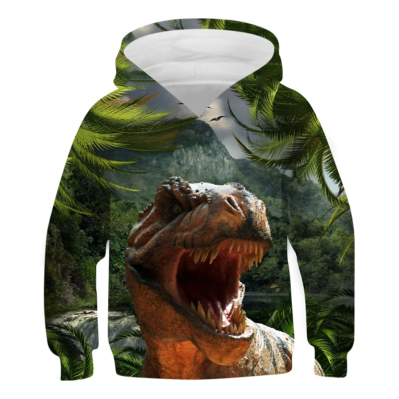 2021 Four Seasons Fashion 3D Printing Jurassic Park Dinosaur Boys, Girls And Children's Hoodie Top Baby Children's clothing
2021 Four Seasons Fashion 3D Printing Jurassic Park Dinosaur Boys, Girls And Children's Hoodie Top Baby Children's clothing