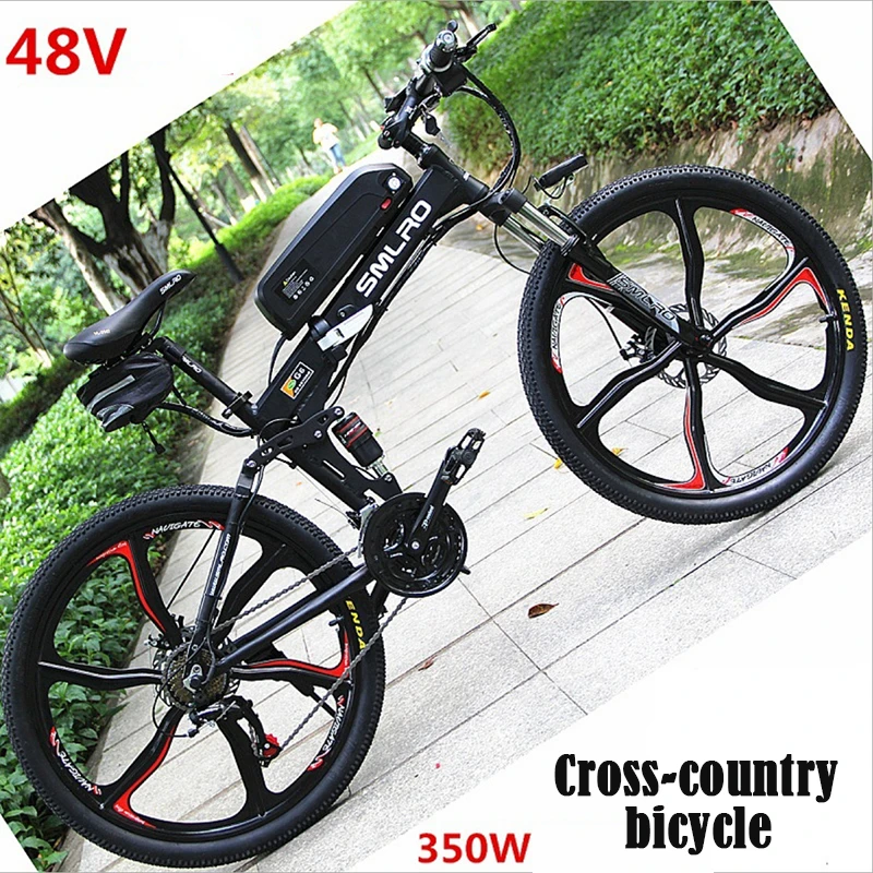 Electric mountain bike Lithium battery 48V Double disc brake Single 21 speed scooter Mobile USB interface
Electric mountain bike Lithium battery 48V Double disc brake Single 21 speed scooter Mobile USB interface