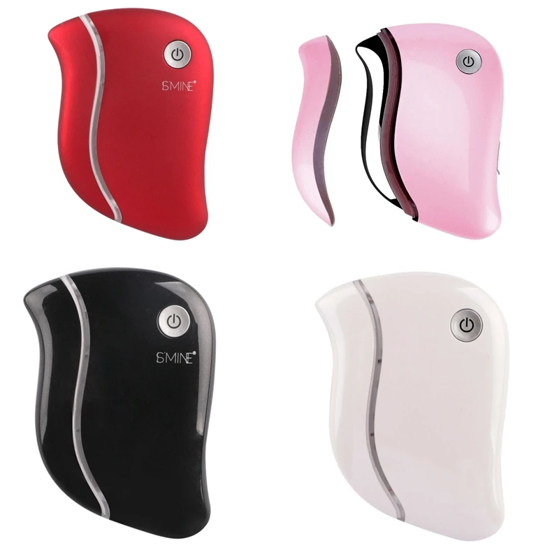 Heating Skin Face Neck Gua Sha Massage Tools Red Led Therapy Anti-Wrinkle Electronic Vibrating Facial Massager
Heating Skin Face Neck Gua Sha Massage Tools Red Led Therapy Anti-Wrinkle Electronic Vibrating Facial Massager