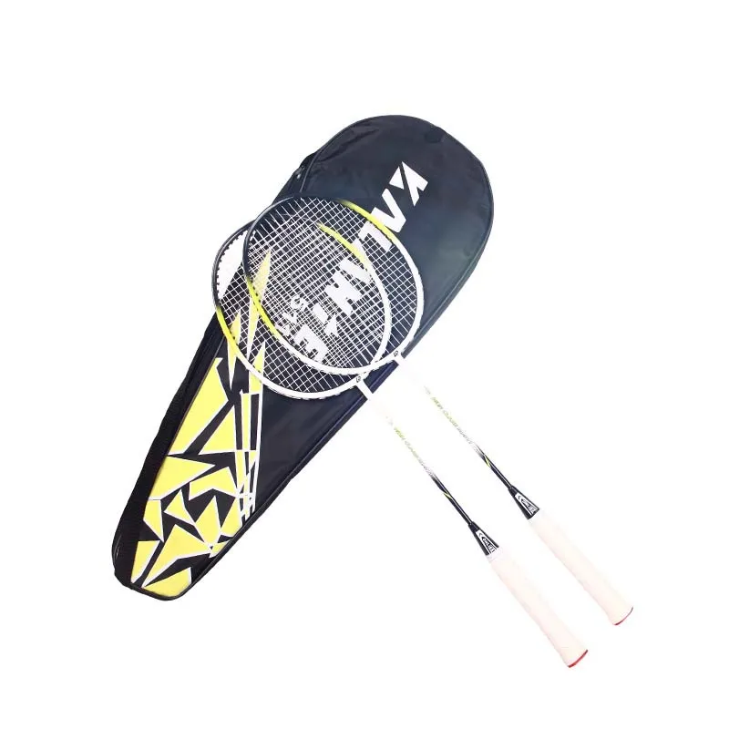 2Pcs Set Carbon Badminton Racket Grip Raquetas Family Outdoor Sports Training Lightweight Padel Racket Badminton Bat Bag Set -40
2Pcs Set Carbon Badminton Racket Grip Raquetas Family Outdoor Sports Training Lightweight Padel Racket Badminton Bat Bag Set -40
