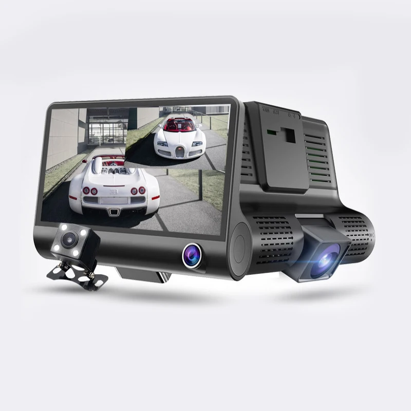 Thailand Hot Sale Car Black Box 4 Inch Three Lens DVR HD 1080P Vehicle Driving Recorder Camera
Thailand Hot Sale Car Black Box 4 Inch Three Lens DVR HD 1080P Vehicle Driving Recorder Camera