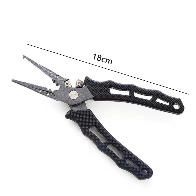 GUOMUZI Stainless Steel Fishing Pliers Braid Cutters Crimper Hook Remover Saltwater Resistant Fishing Gear Tool High Quality
GUOMUZI Stainless Steel Fishing Pliers Braid Cutters Crimper Hook Remover Saltwater Resistant Fishing Gear Tool High Quality