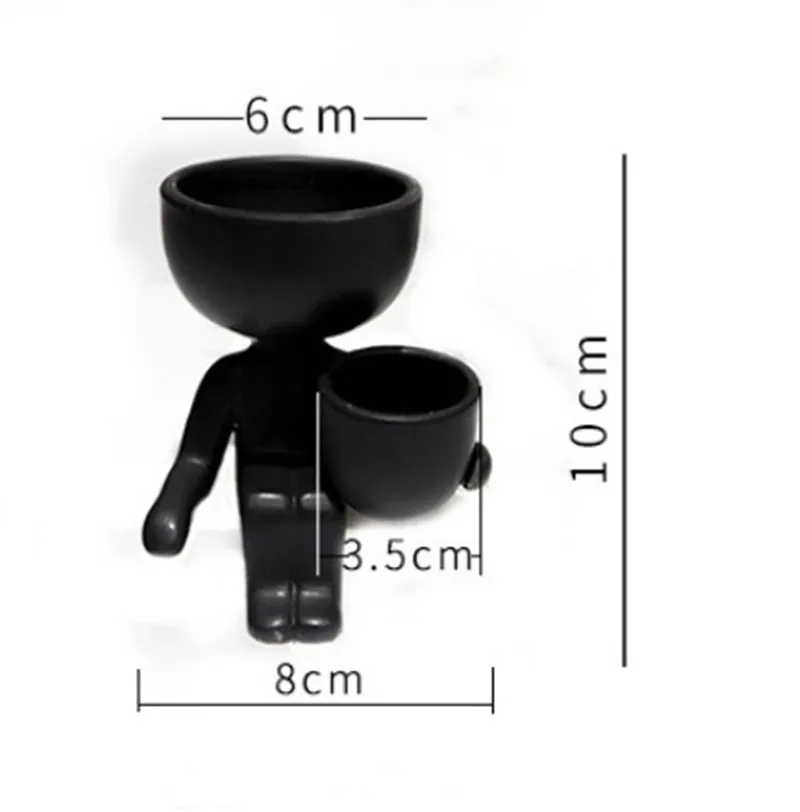 Humanoid High Temperature Ceramic Flower Pot Crafts Vase Fleshy Flowerpot Flower Plant Pot for Home Decoration Birthday Gift
Humanoid High Temperature Ceramic Flower Pot Crafts Vase Fleshy Flowerpot Flower Plant Pot for Home Decoration Birthday Gift