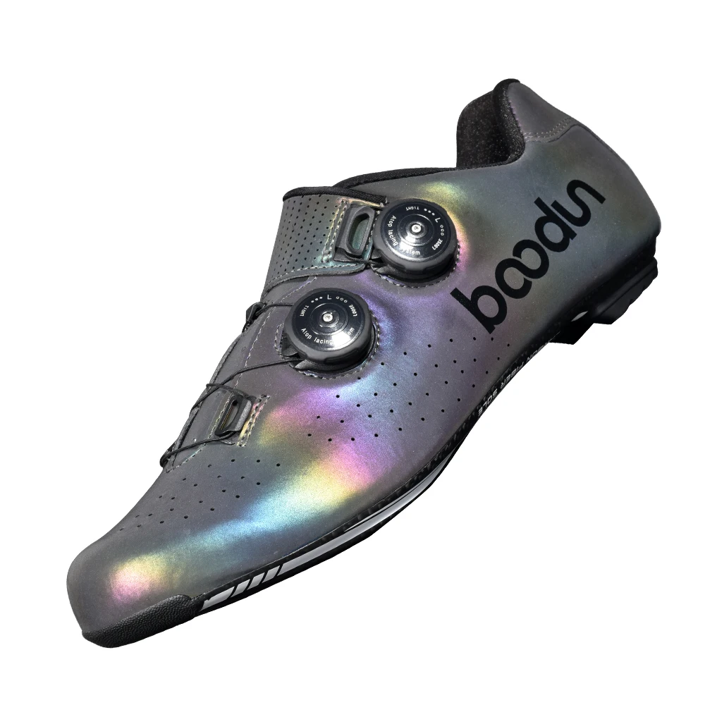 BOODUN Road Cycling Shoes Photochromism Vamp Carbon Fiber Ultralight Self-Locking Shoes professional Road Bicycle Racing Shoes
BOODUN Road Cycling Shoes Photochromism Vamp Carbon Fiber Ultralight Self-Locking Shoes professional Road Bicycle Racing Shoes