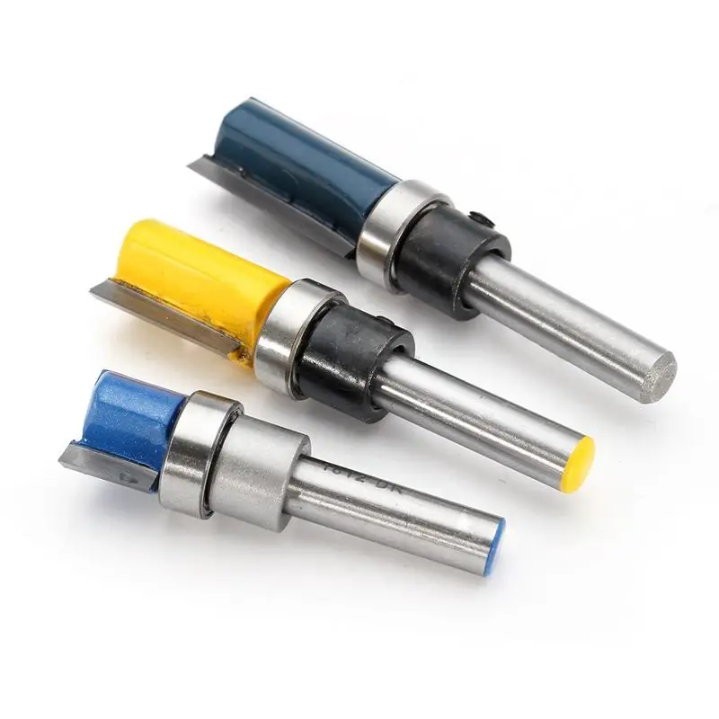 Promotion! 3PCS/Set 1/4inch Shank Alloy Bearing Flush Trim Pattern Router Bit Milling Cutter
Promotion! 3PCS/Set 1/4inch Shank Alloy Bearing Flush Trim Pattern Router Bit Milling Cutter