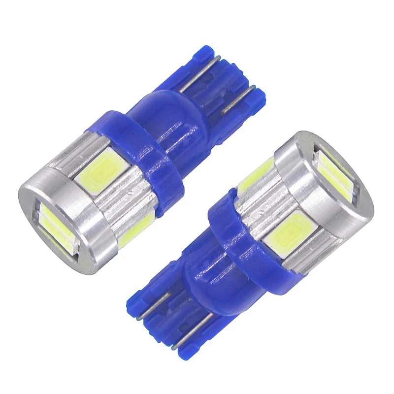 500pcs T10 W5W 6 LED 5630 SMD168 Car Wedge Replacement Reverse Instrument Panel Lamp Bulbs For Clearance Lights 12V
500pcs T10 W5W 6 LED 5630 SMD168 Car Wedge Replacement Reverse Instrument Panel Lamp Bulbs For Clearance Lights 12V