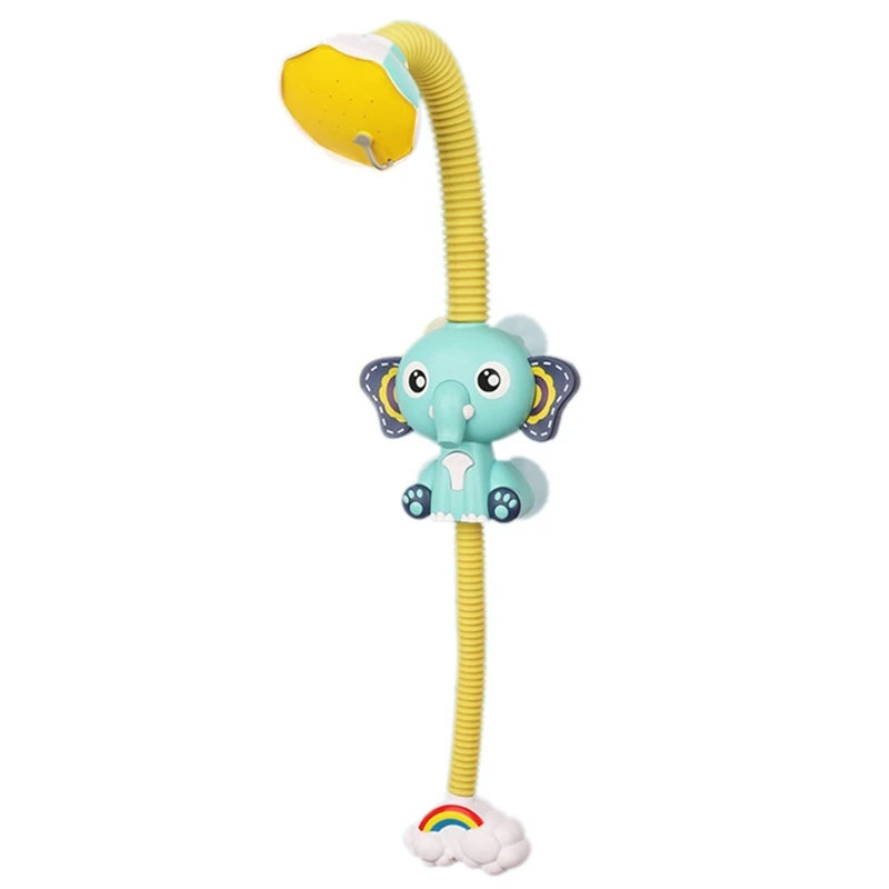 Baby Elephant Electric Shower Children's Bathroom Cartoon Baby Elephant Automatic Water Spray Shower Water Toy Green
Baby Elephant Electric Shower Children's Bathroom Cartoon Baby Elephant Automatic Water Spray Shower Water Toy Green