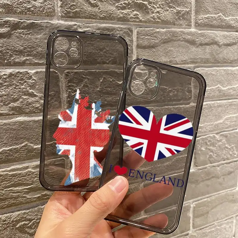 British flag Phone Case For iPhone 12 11 8 7 se 2020 mini pro X XS XR MAX Plus Black Transparent Cover
British flag Phone Case For iPhone 12 11 8 7 se 2020 mini pro X XS XR MAX Plus Black Transparent Cover