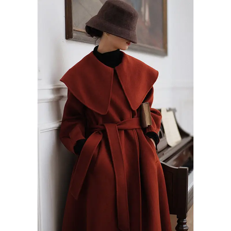 The New Fashion Autumn Winter Overcoat 100% Wool Ladies Sleeve Thick Warm 2021 Women Long Jacket Coats Cardigan
The New Fashion Autumn Winter Overcoat 100% Wool Ladies Sleeve Thick Warm 2021 Women Long Jacket Coats Cardigan