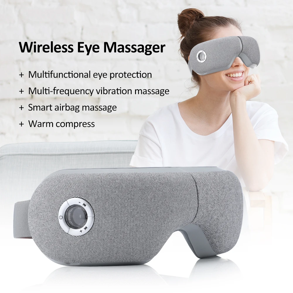 6D умный музыкальный Bluetooth-совместимый Массажер для ухода за глазами подушка безопасности Вибрационный термомассаж снимает усталость темны...
6D умный музыкальный Bluetooth-совместимый Массажер для ухода за глазами подушка безопасности Вибрационный термомассаж снимает усталость темны...