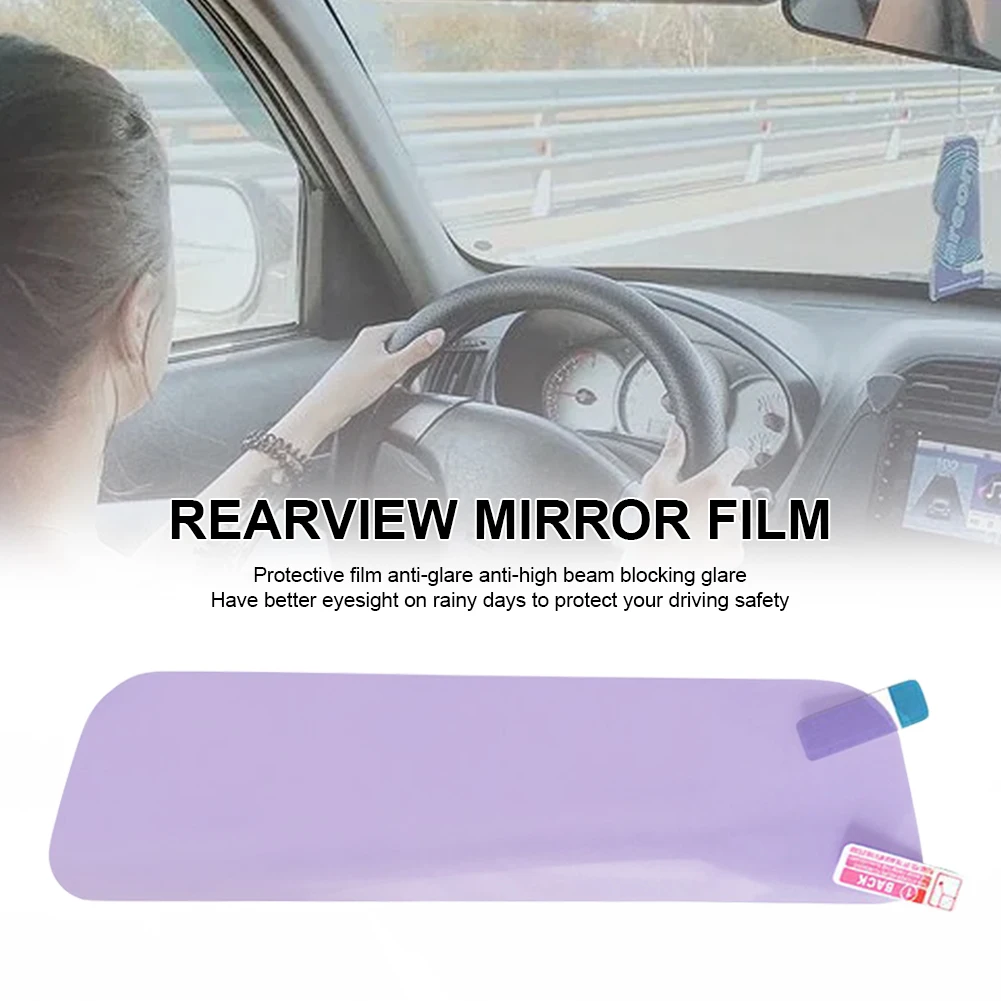 Universal Car Interior Rearview Mirror Night Reversing Blocking Anti-glare Film Nano Protective Film For Car Sticker Accessories
Universal Car Interior Rearview Mirror Night Reversing Blocking Anti-glare Film Nano Protective Film For Car Sticker Accessories
