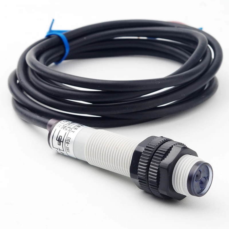 E3F1-DS5C4 M12 5CM 6-36V DC NPN Normally Open Photoelectric Switch Infrared Proximity Sensor Diffuse Reflection Inductive ABS
E3F1-DS5C4 M12 5CM 6-36V DC NPN Normally Open Photoelectric Switch Infrared Proximity Sensor Diffuse Reflection Inductive ABS