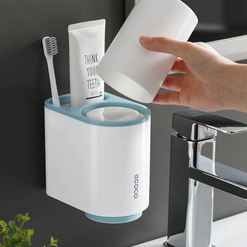 Toothbrush Holder Toothbrush Cup Shaver Toothpaste Dispenser Bathroom Accessories Sets 1Pcs Bathroom Storage Box Household Items
Toothbrush Holder Toothbrush Cup Shaver Toothpaste Dispenser Bathroom Accessories Sets 1Pcs Bathroom Storage Box Household Items