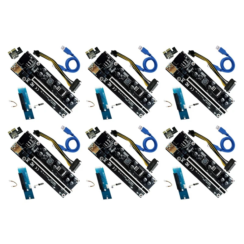 HOT-VER009S PLUS PCI-E Riser 1X to 16X Riser Card Graphics Card Extension Adapter Card 4-Pin PCI-E to SATA Power Cable
HOT-VER009S PLUS PCI-E Riser 1X to 16X Riser Card Graphics Card Extension Adapter Card 4-Pin PCI-E to SATA Power Cable