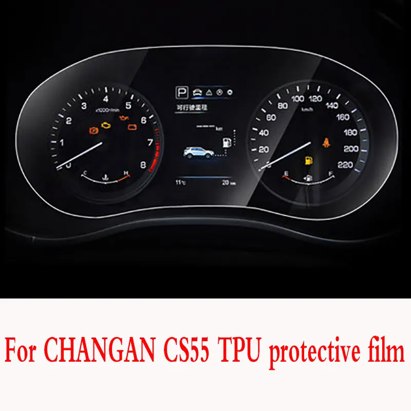 Для CHANGAN CS55 2019- 2021 Автомобильная интерьерная приборная панель с мембраной ЖК-экран Защитная пленка TPU наклейки против царапин
Для CHANGAN CS55 2019- 2021 Автомобильная интерьерная приборная панель с мембраной ЖК-экран Защитная пленка TPU наклейки против царапин