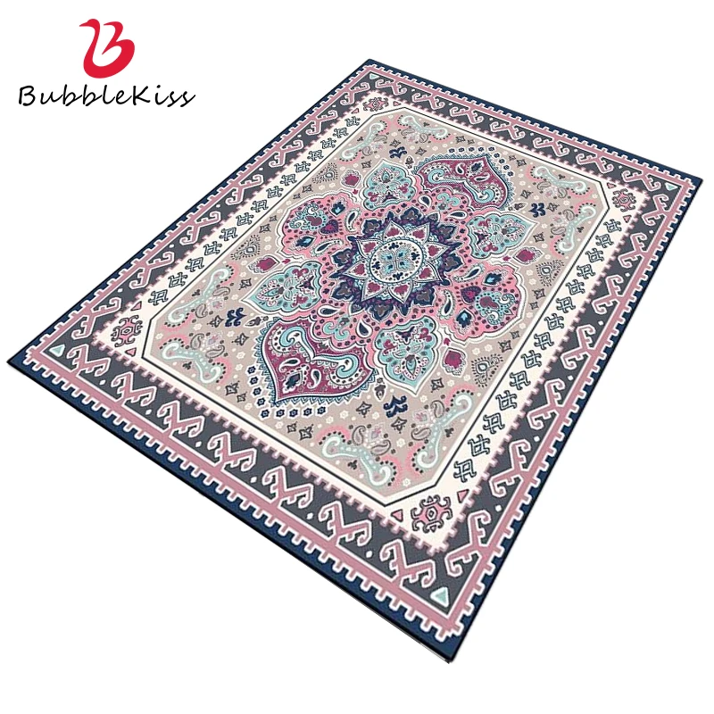 Bubble Kiss Modern Carpets For Living Room Retro Geometric Pattern Floor Mats Colorful Anti Slip Pad Home Bedroom Decoration Rug 
Bubble Kiss Modern Carpets For Living Room Retro Geometric Pattern Floor Mats Colorful Anti Slip Pad Home Bedroom Decoration Rug