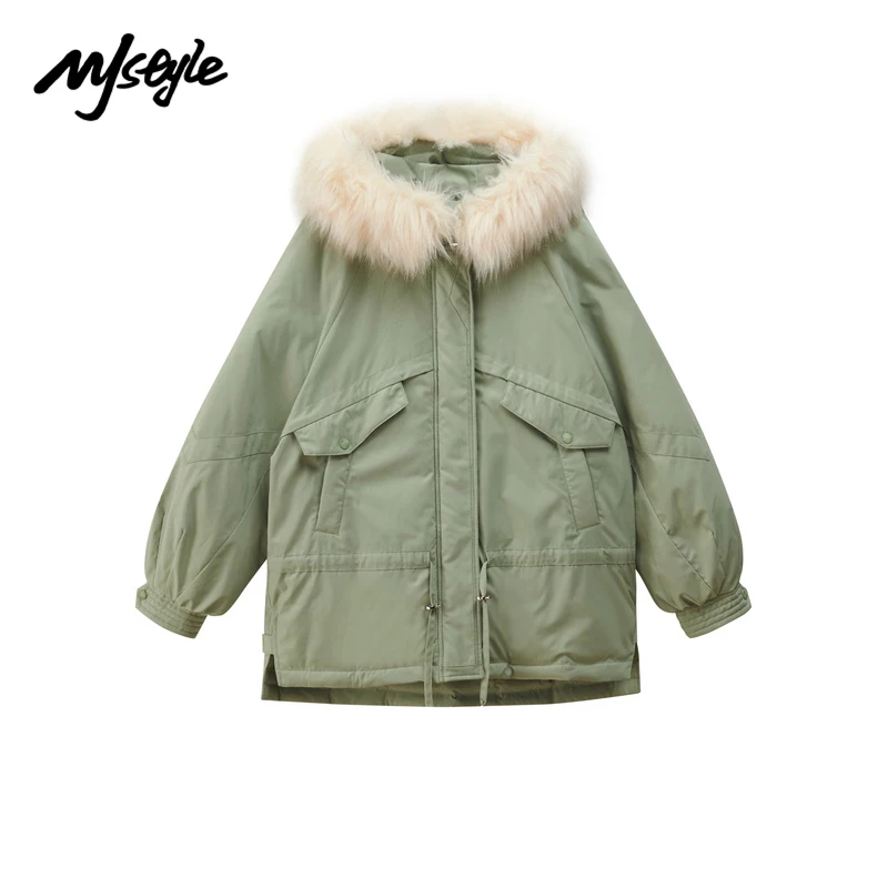 MJstyle 2021 зимний 90% белый утиный пух женская новая модная Повседневная Длинная зеленая парка с капюшоном куртка 820170074
MJstyle 2021 зимний 90% белый утиный пух женская новая модная Повседневная Длинная зеленая парка с капюшоном куртка 820170074