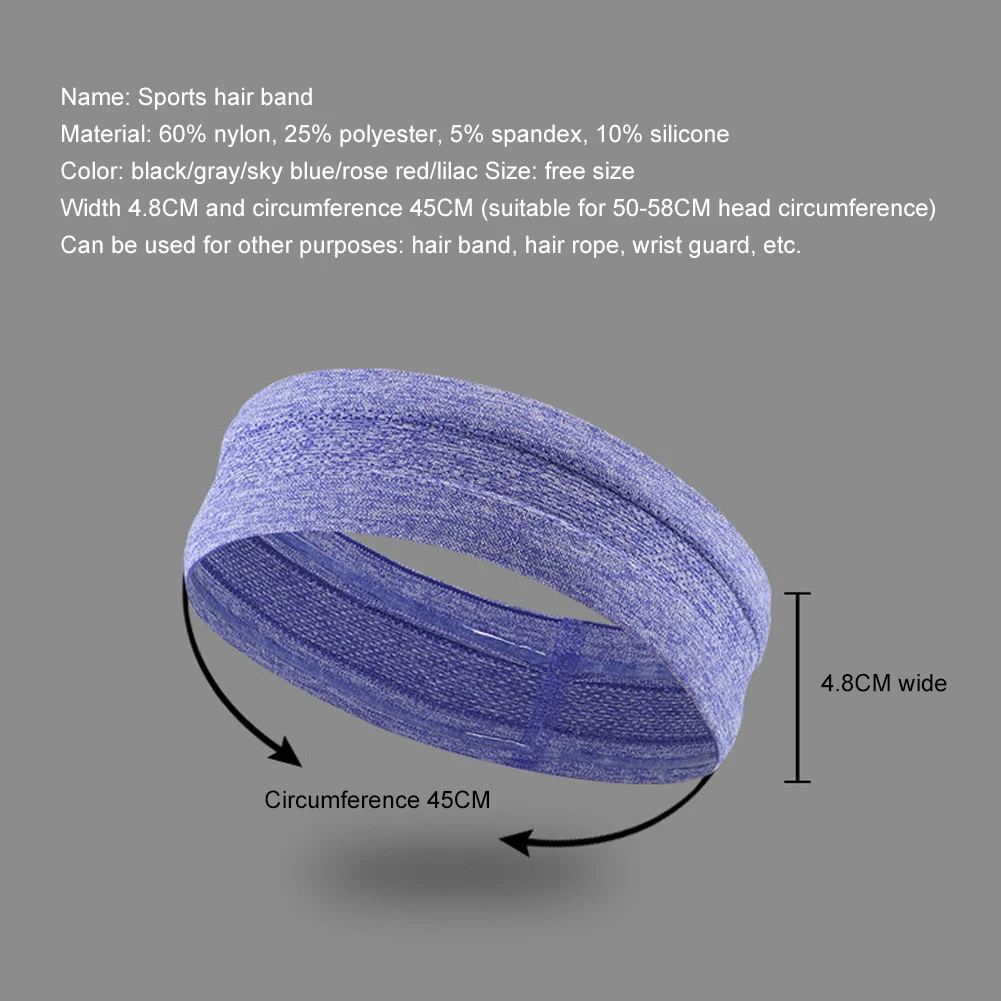 Breathable Yoga Hair Ribbon Sweatband Gym Fitness Sports Headbands Footaball Yoga Socer Running Hair Elastic Band for Women Men
Breathable Yoga Hair Ribbon Sweatband Gym Fitness Sports Headbands Footaball Yoga Socer Running Hair Elastic Band for Women Men