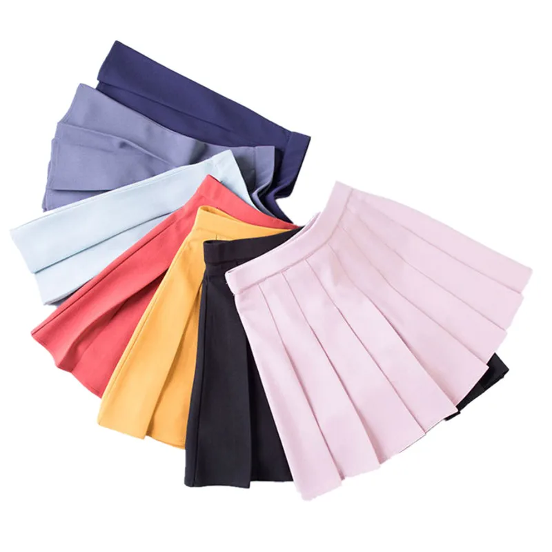 Spring Summer Boutique Women Skirt lady Solid Color Casual Skirts Sexy Girl Mini Short Skirts Plus Size female Pleated Skirts
Spring Summer Boutique Women Skirt lady Solid Color Casual Skirts Sexy Girl Mini Short Skirts Plus Size female Pleated Skirts